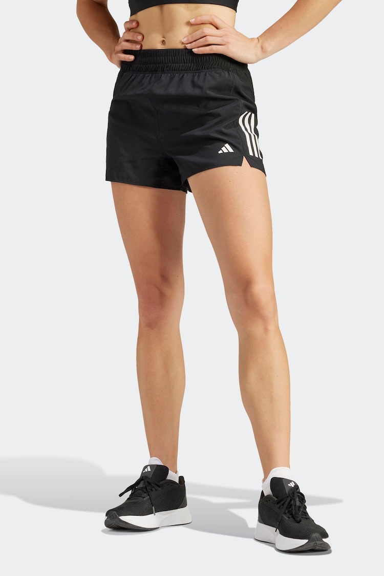 adidas Black Own The Run Shorts - Image 1 of 6