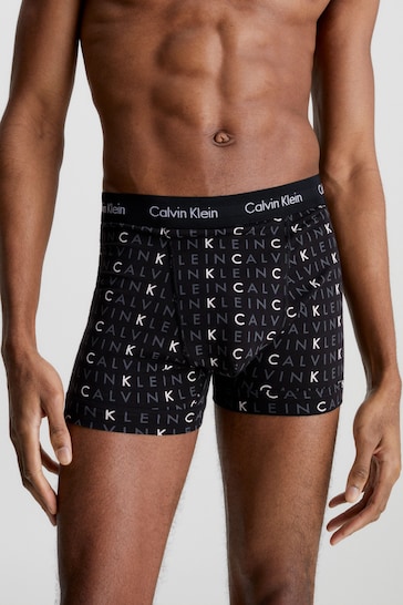 Calvin Klein Cotton Stretch Trunks 3 Pack