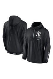 Nike Black New York Yankees Night Game Half Zip Jacket - Image 1 of 3