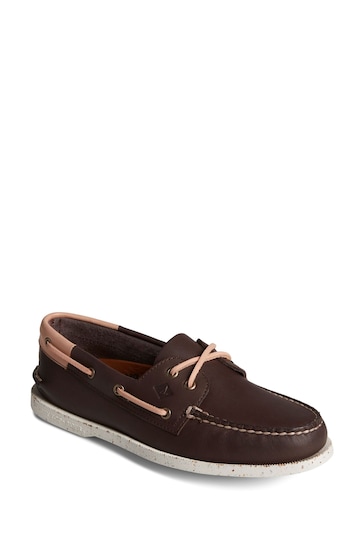 Sperry A/O 2-Eye Vegetable Re-Tan Brown Shoes