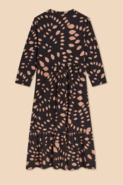 White Stuff Black Petite Naya Jersey Dress - Image 6 of 7