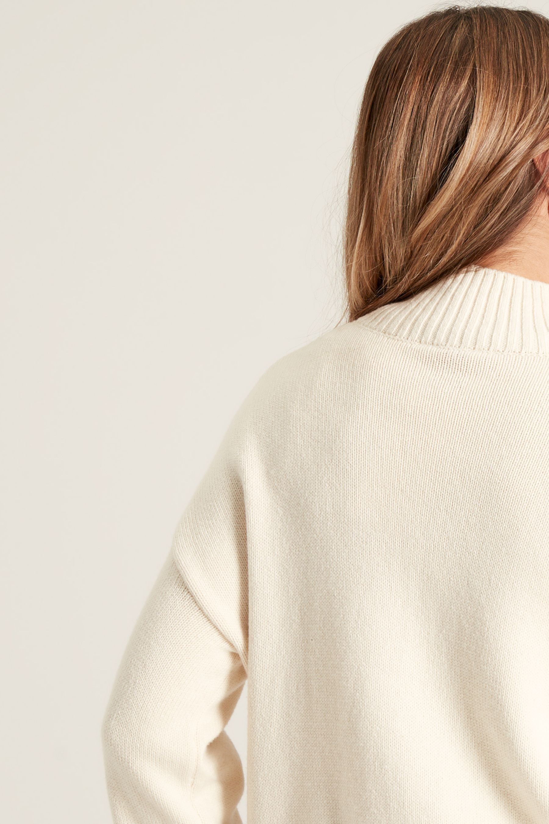 Joules outlet cream jumper