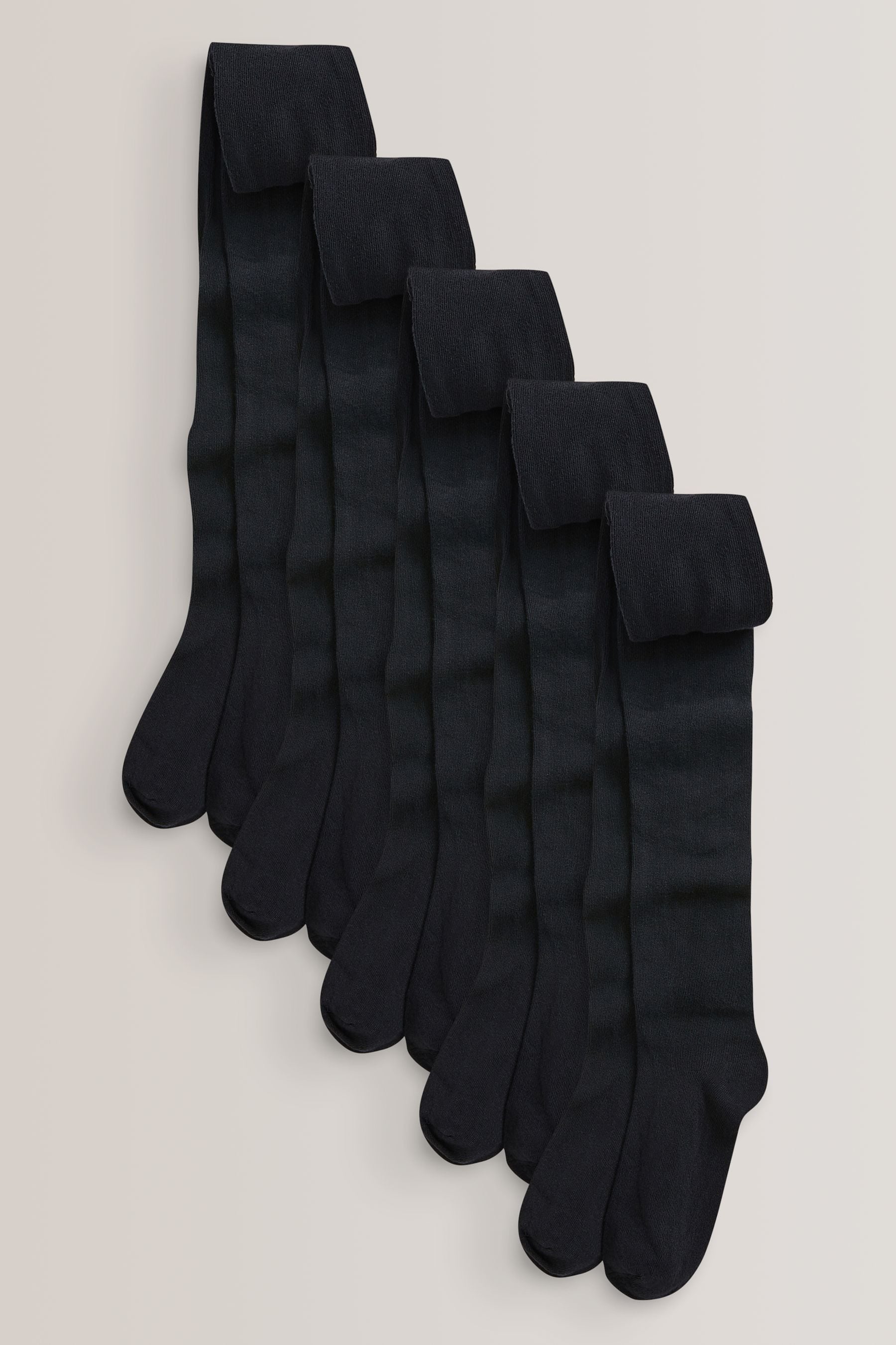 Black school tights cotton best sale