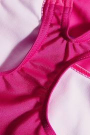 Speedo Girls Pink Digital Printed Swimsuit - Image 4 of 5