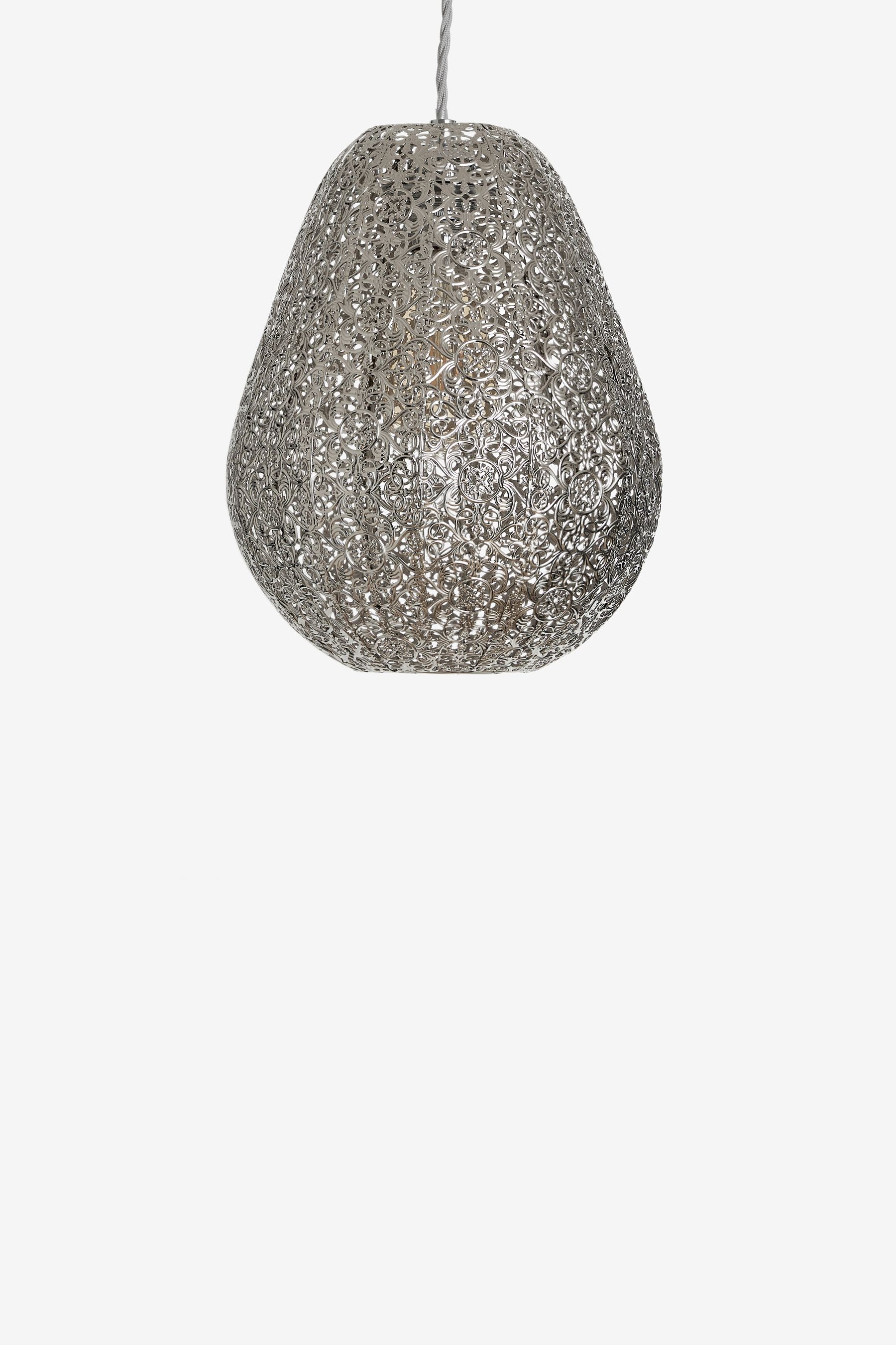 Metal filigree lamp cheap shade