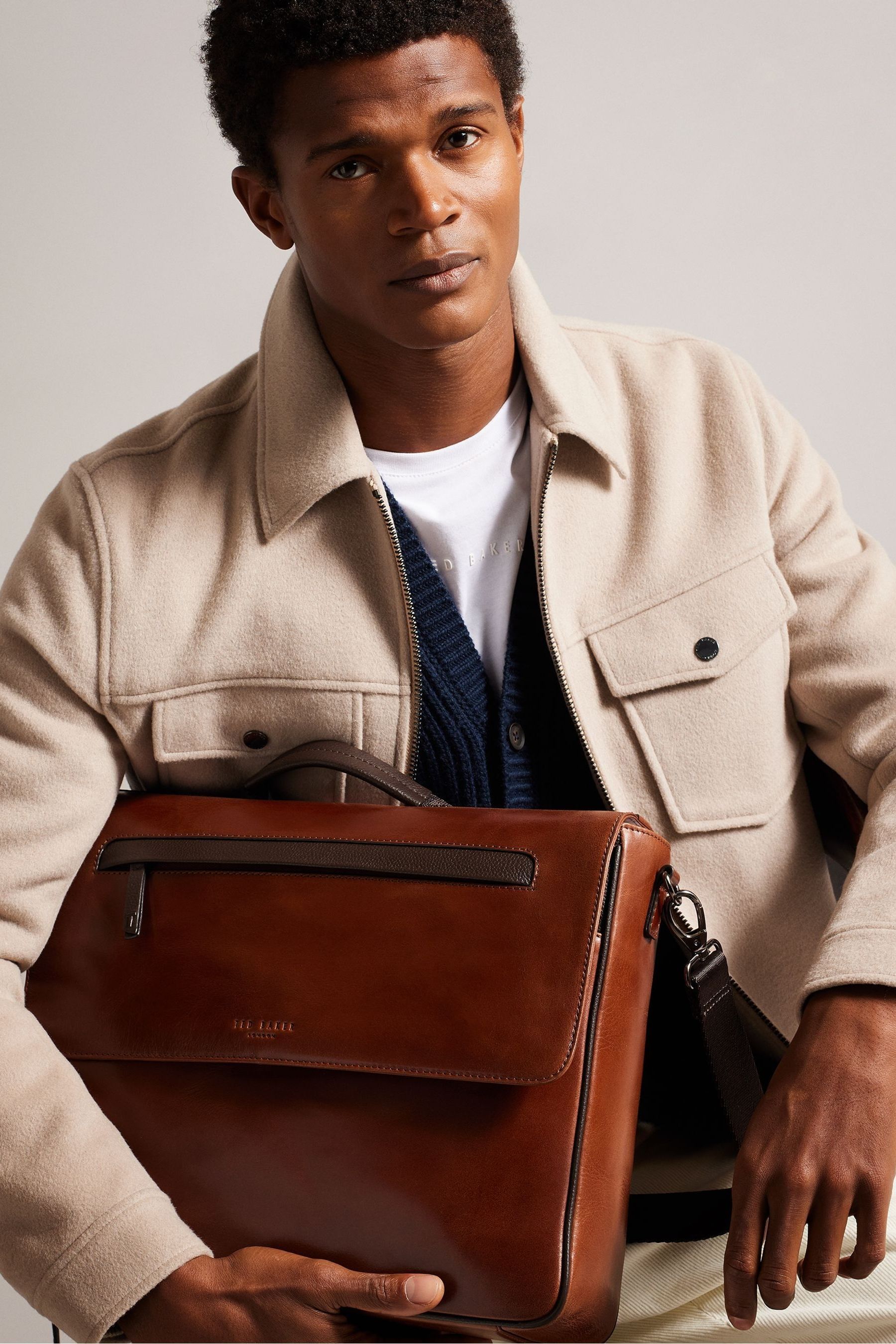Ted baker mens satchel bags on sale