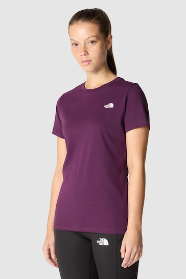 The North Face Purple Simple Dome T-Shirt