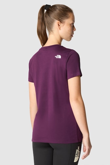 The North Face Purple Simple Dome T-Shirt