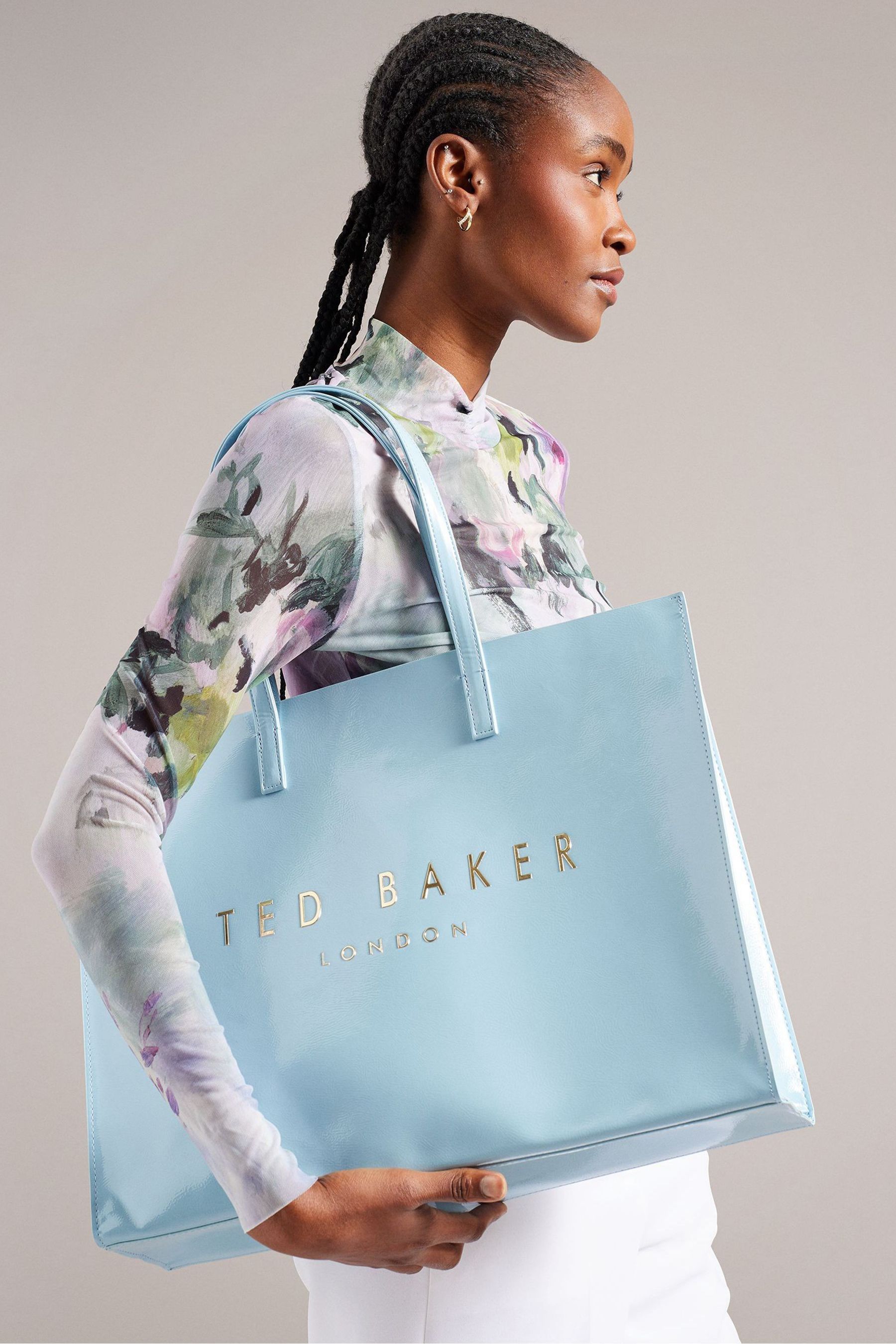 Ted baker tote bag grey on sale