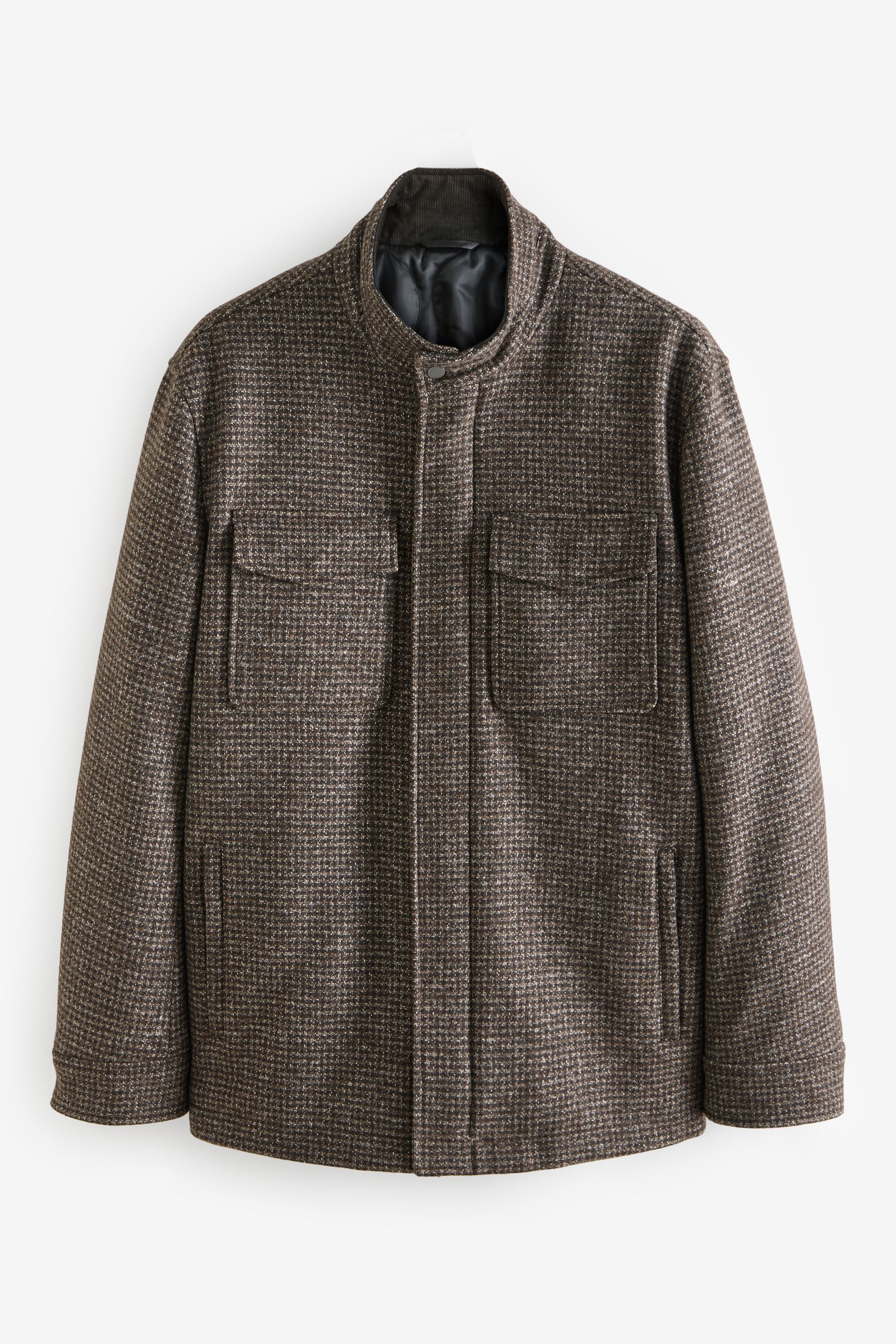 Jefferson wool blend multi pocket jacket new arrivals