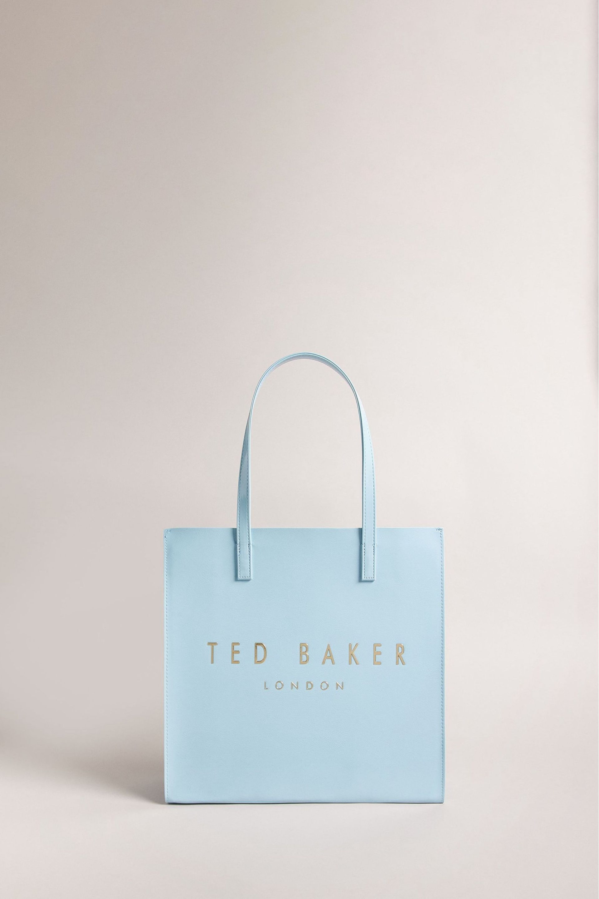 Ted Baker Blue Crinkon Crinkle Large Icon Bag - Image 2 of 5