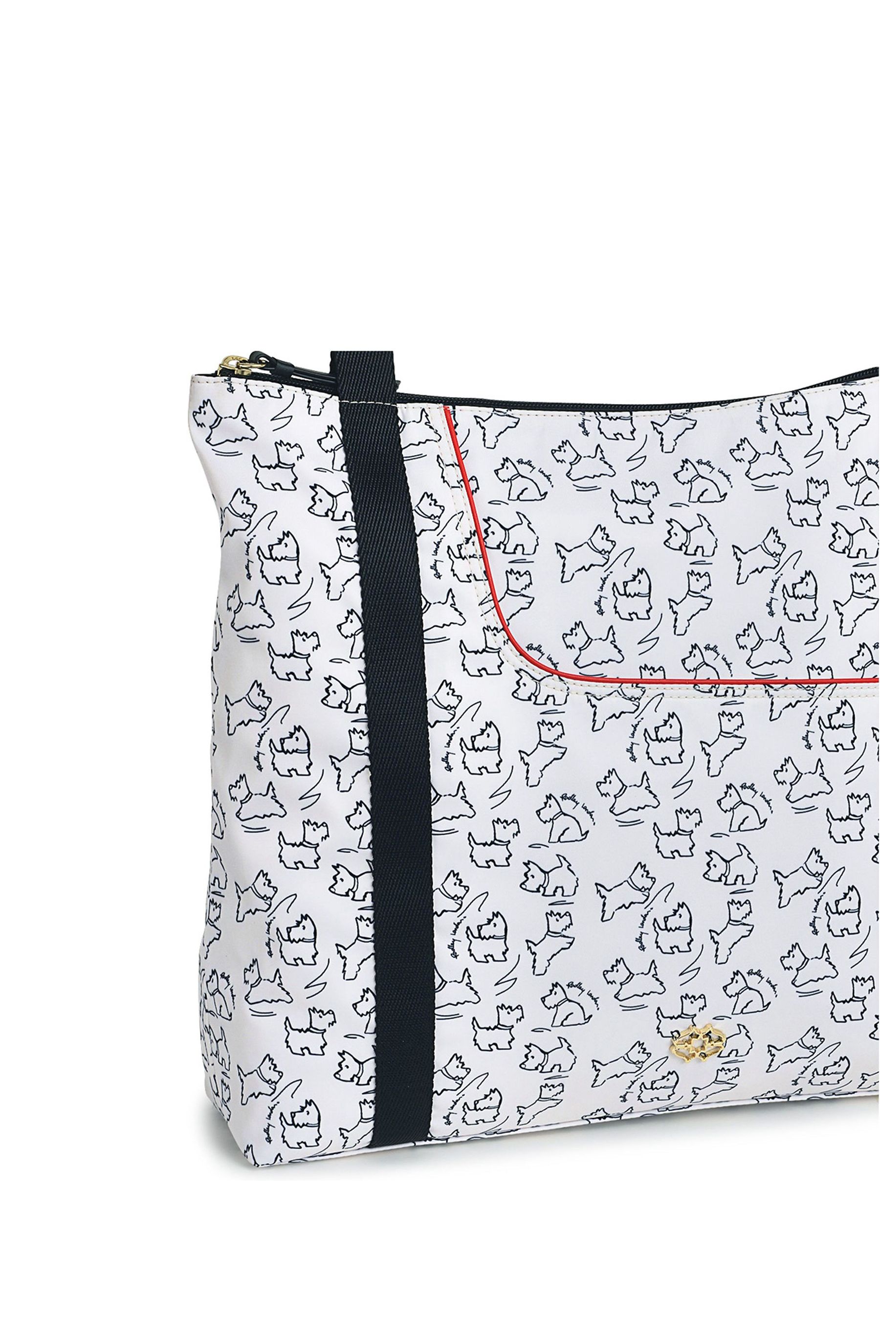 Black and white radley bag clearance