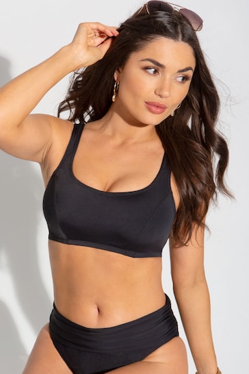 Pour Moi Black Space Underwired Cami Top