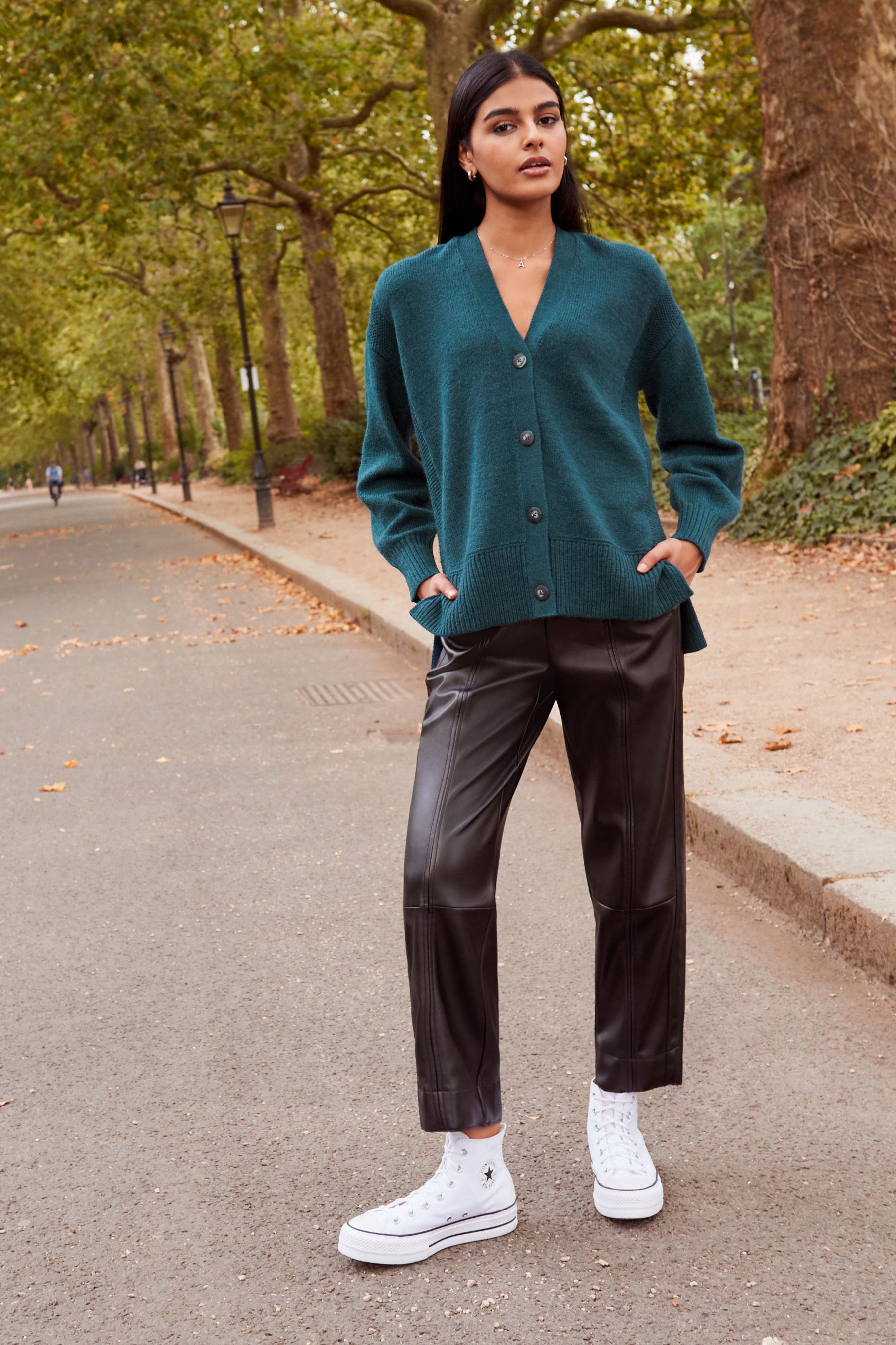 Buy Teal Blue Textured Cardigan from Next Luxembourg