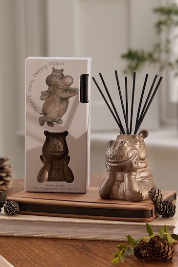Hippo Bergamot and Lily Fragranced Reed Diffuser