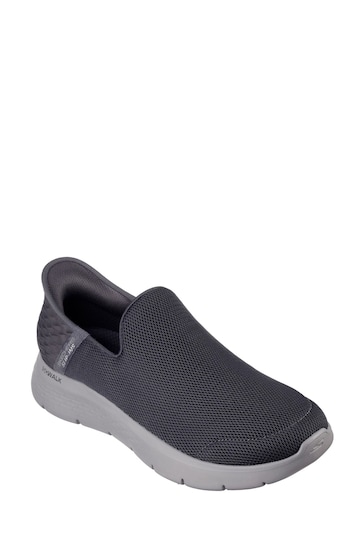 Skechers Grey Go Walk Flex Slip In Trainers