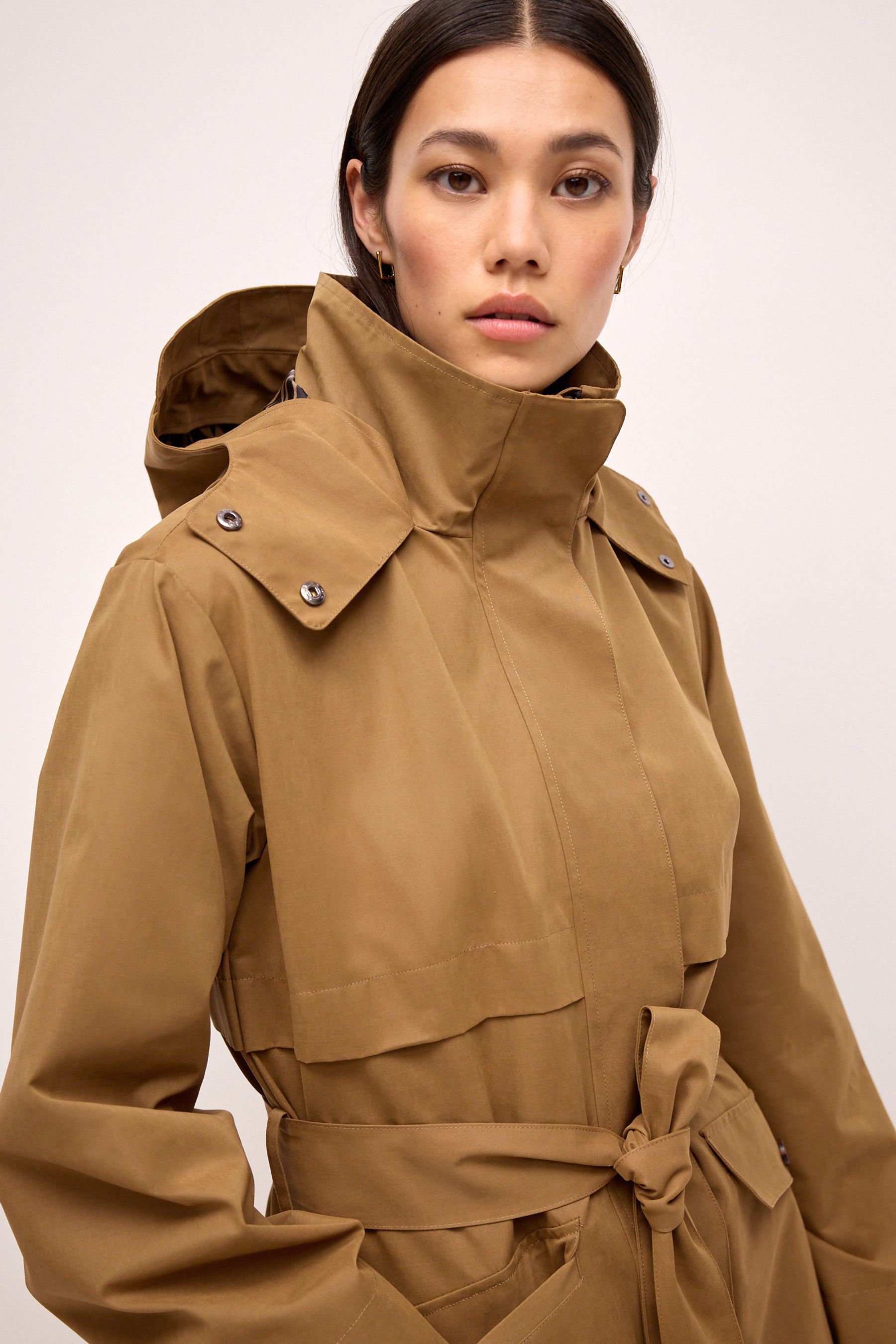 Camel rain jacket on sale