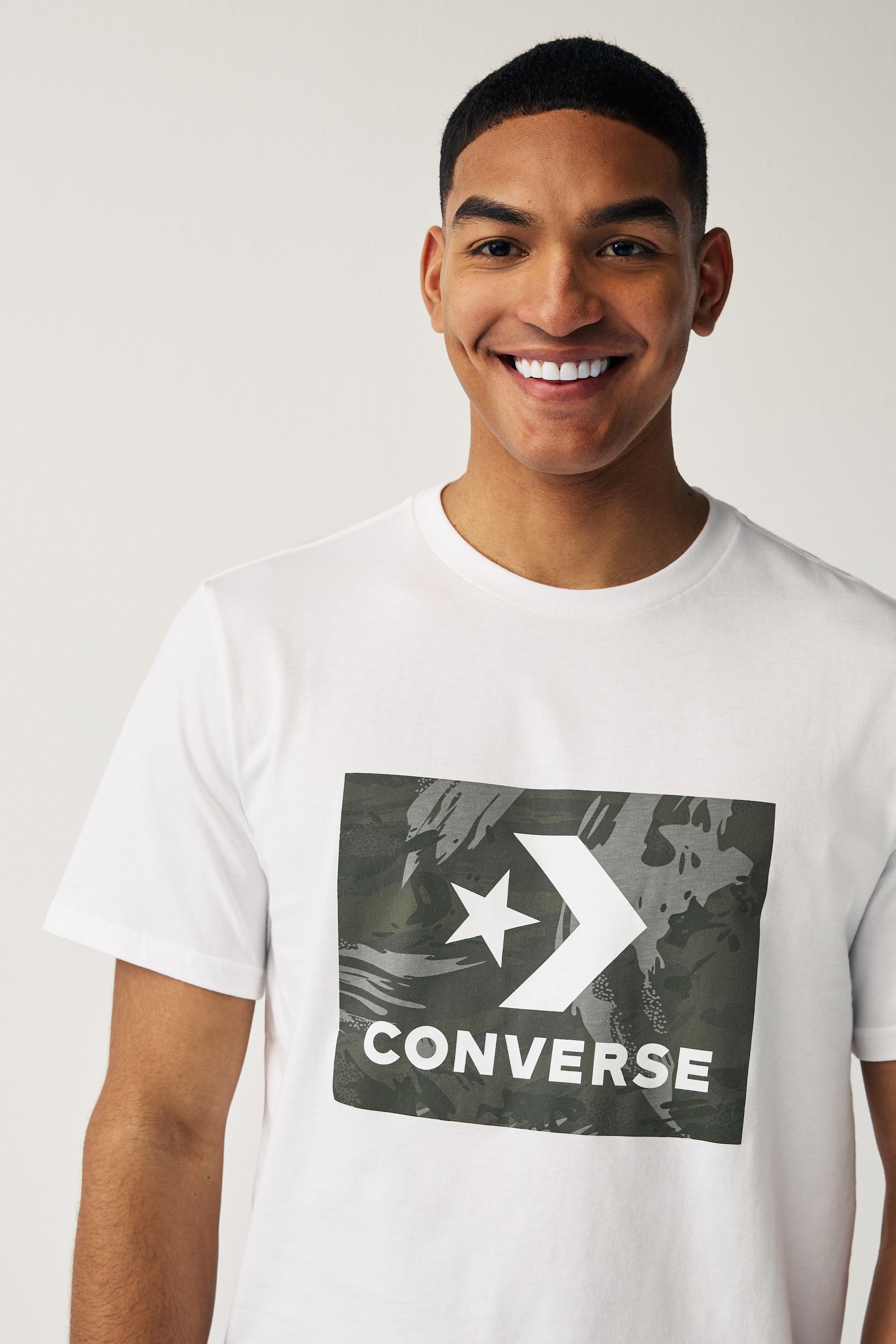 Converse camo t shirt hotsell