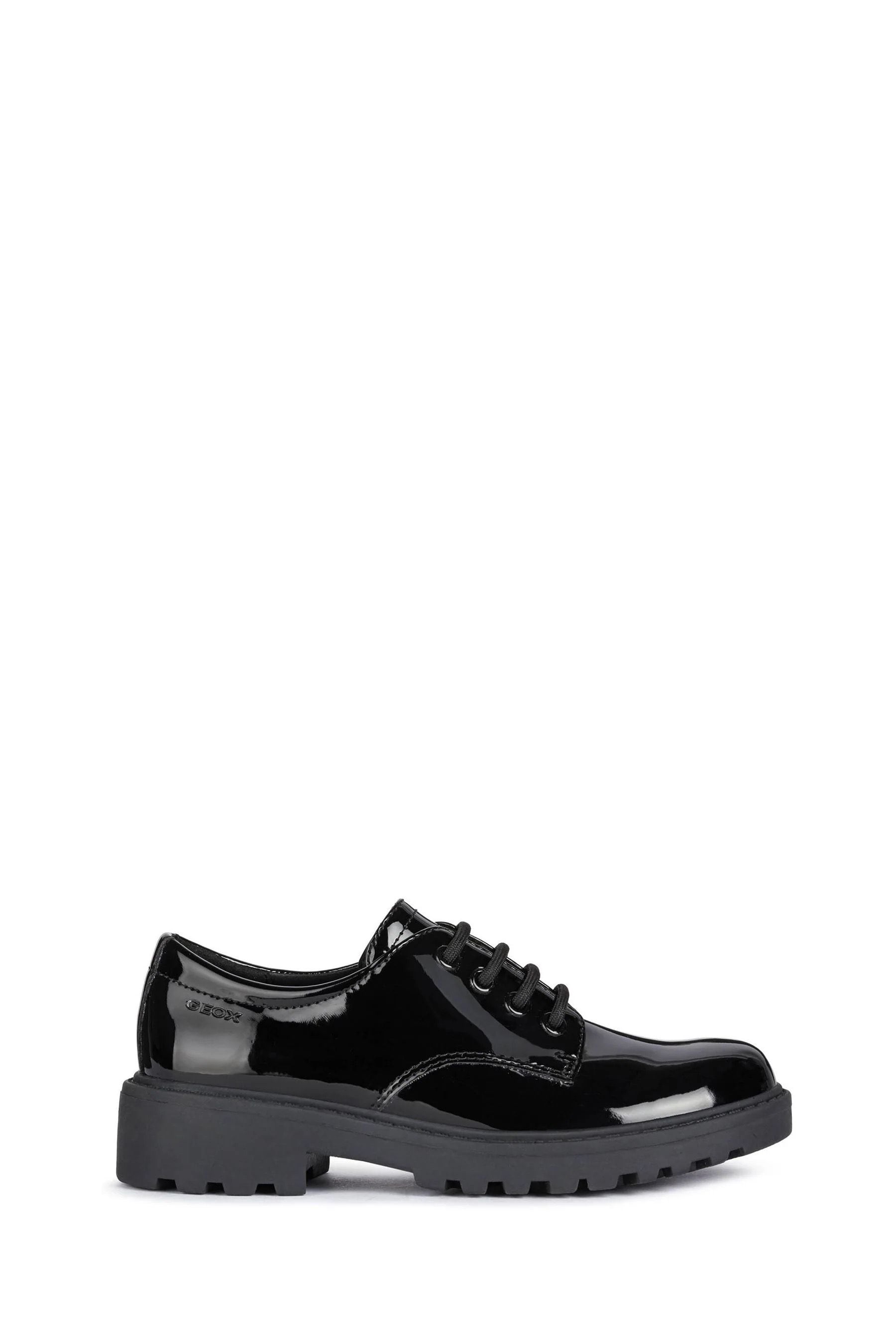 Buy Geox Junior Girl s Casey Black Shoes from the Next UK online shop