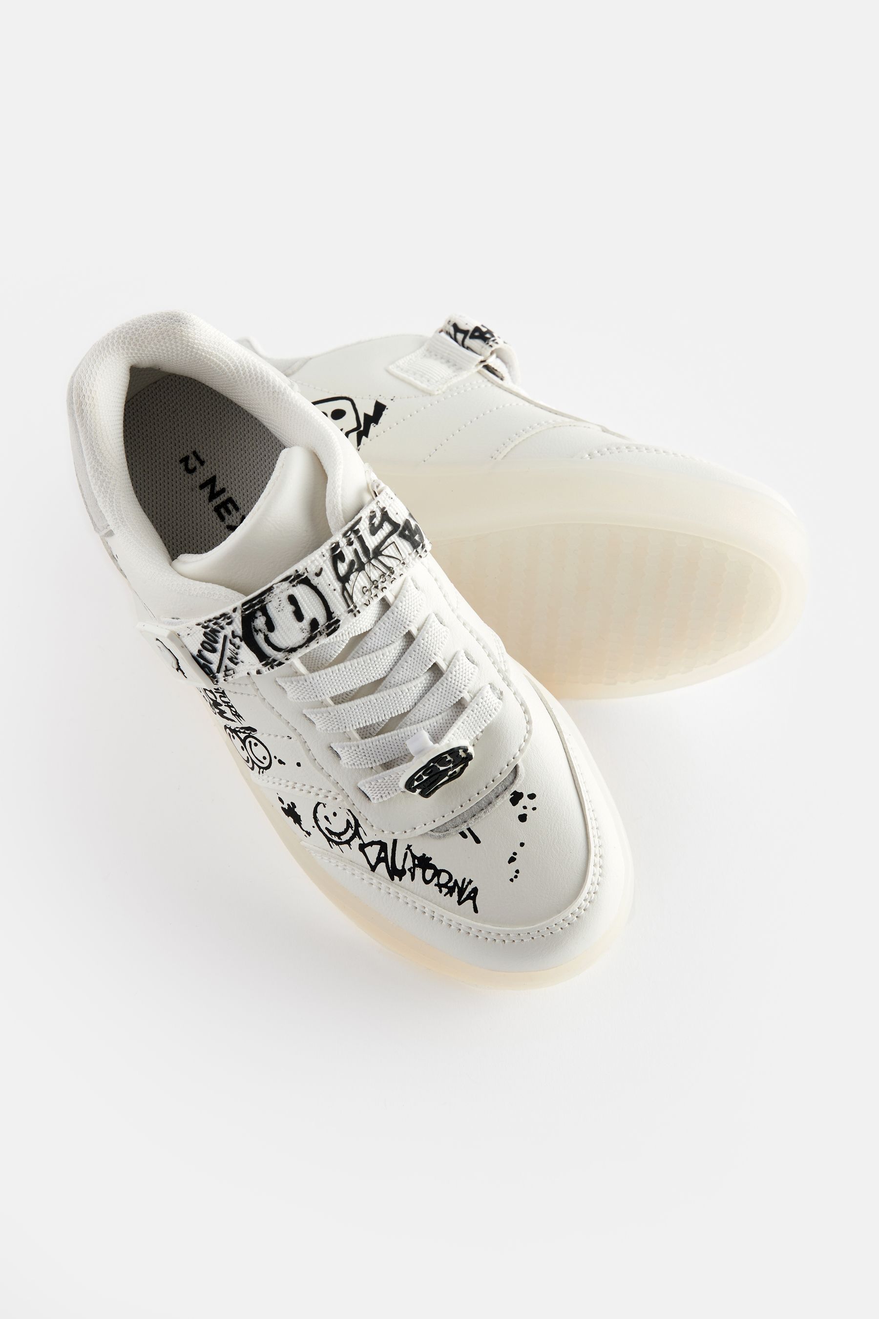 Women's elastic lace sneakers outlet