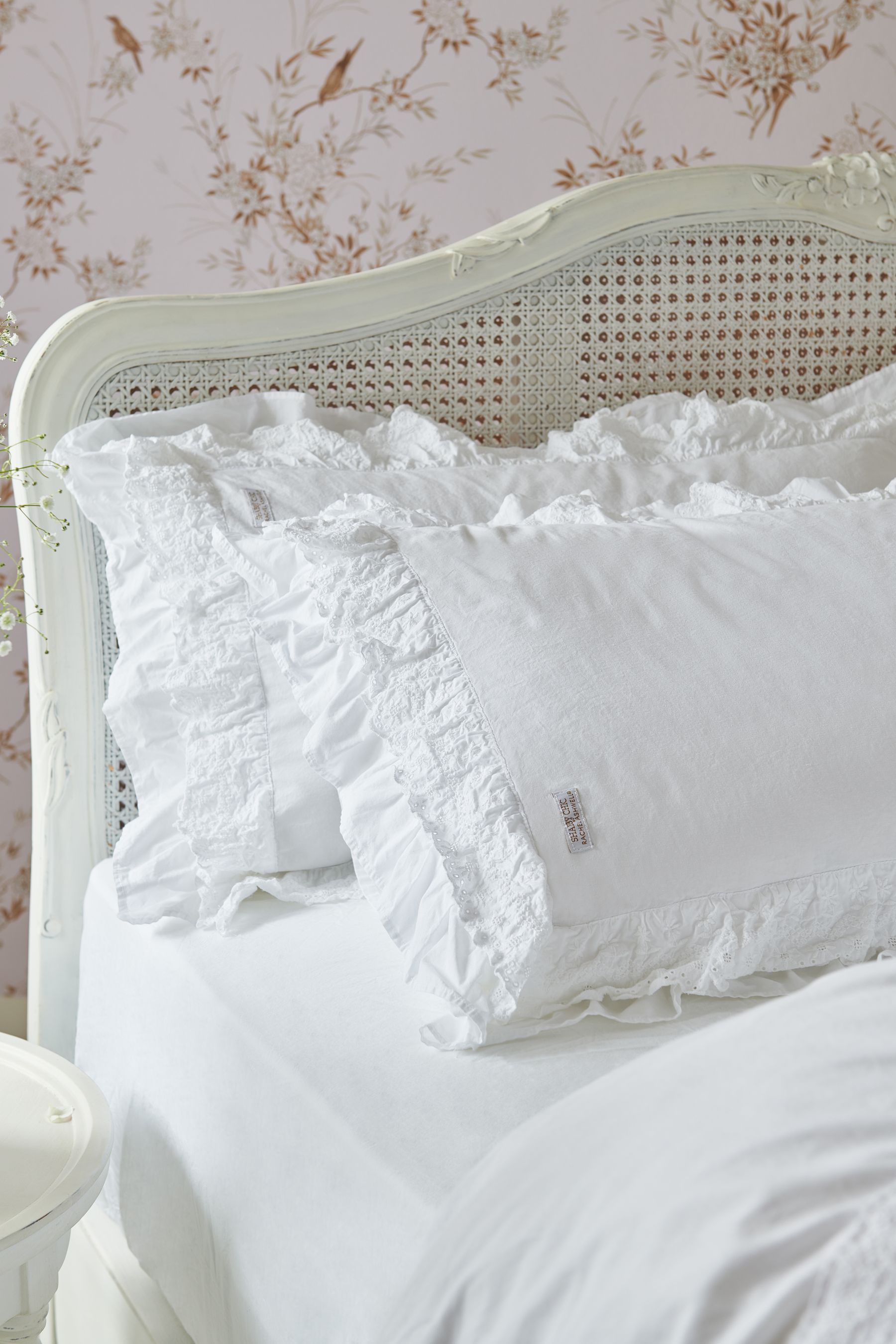 Buy Shabby Chic by Rachel Ashwell White Broderie Anglaise Ruffle