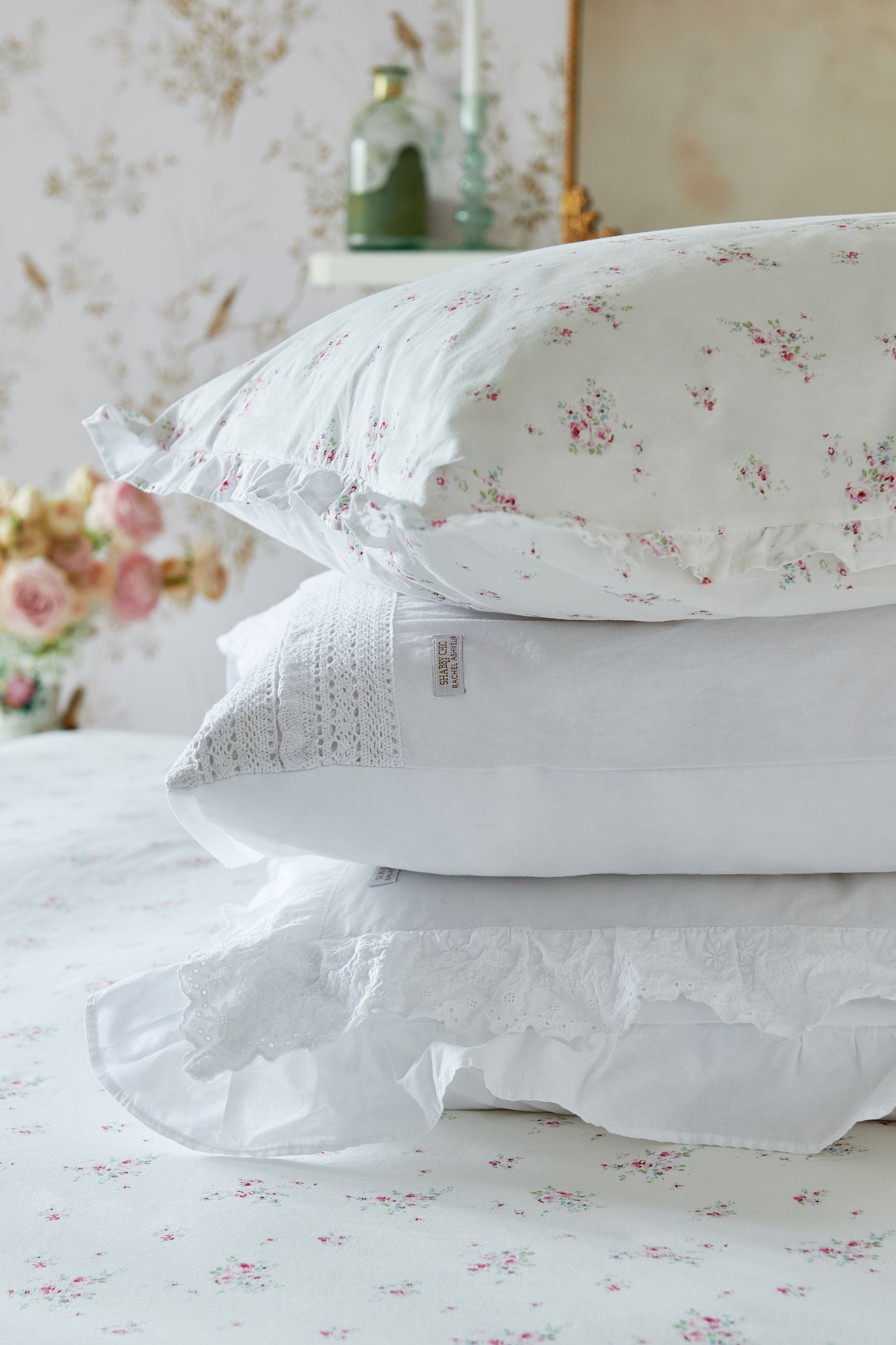 Buy Shabby Chic by Rachel Ashwell White Broderie Anglaise Ruffle