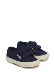 Superga Kids 2750 Strap Canvas Trainers - Image 5 of 10