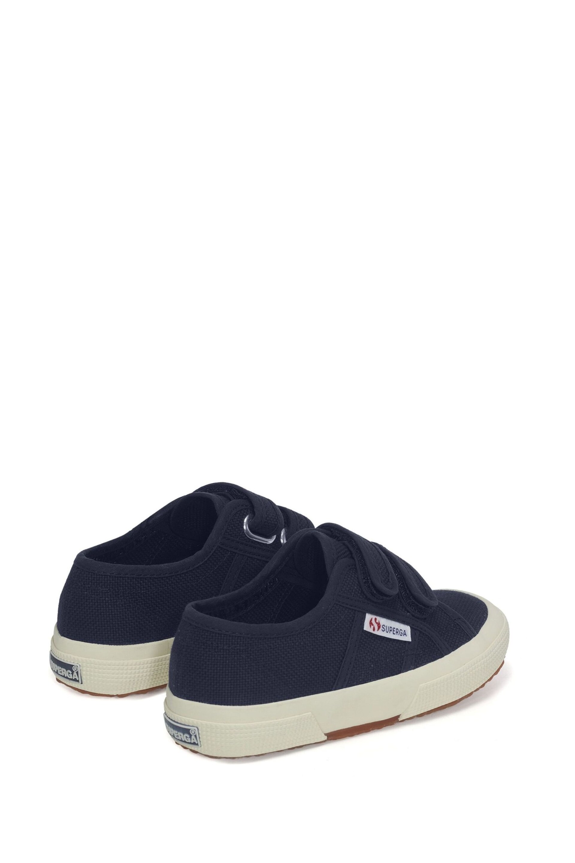 Superga Kids 2750 Strap Canvas Trainers - Image 6 of 10