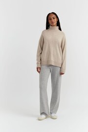 Chinti & Parker Wool/Cashmere Relaxed Roll Neck Jumper - Image 3 of 5