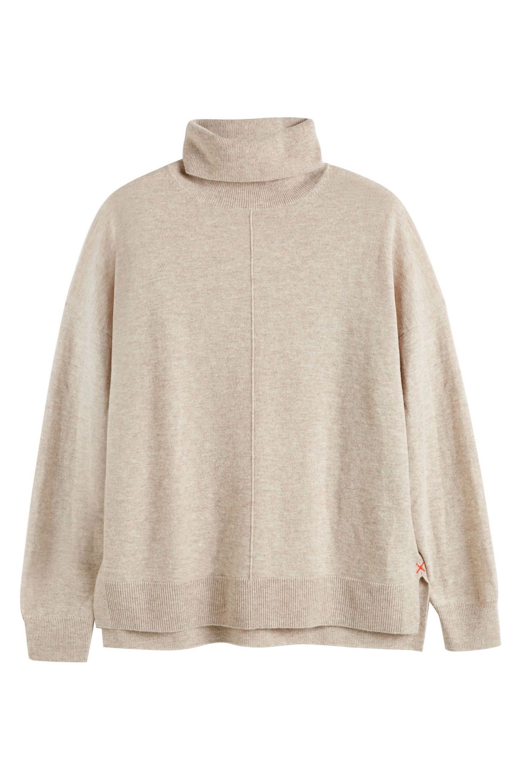 Buy Chinti Parker Wool Cashmere Relaxed Roll Neck Jumper from