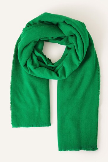 Accessorize Green Grace Supersoft Blanket Scarf