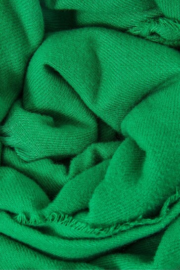 Accessorize Green Grace Supersoft Blanket Scarf