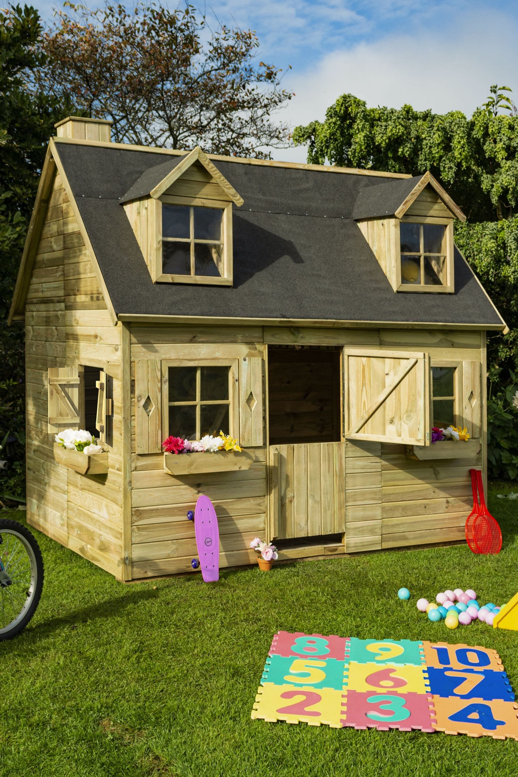 Rowlinson Honey Brown Little Lodge Playhouse