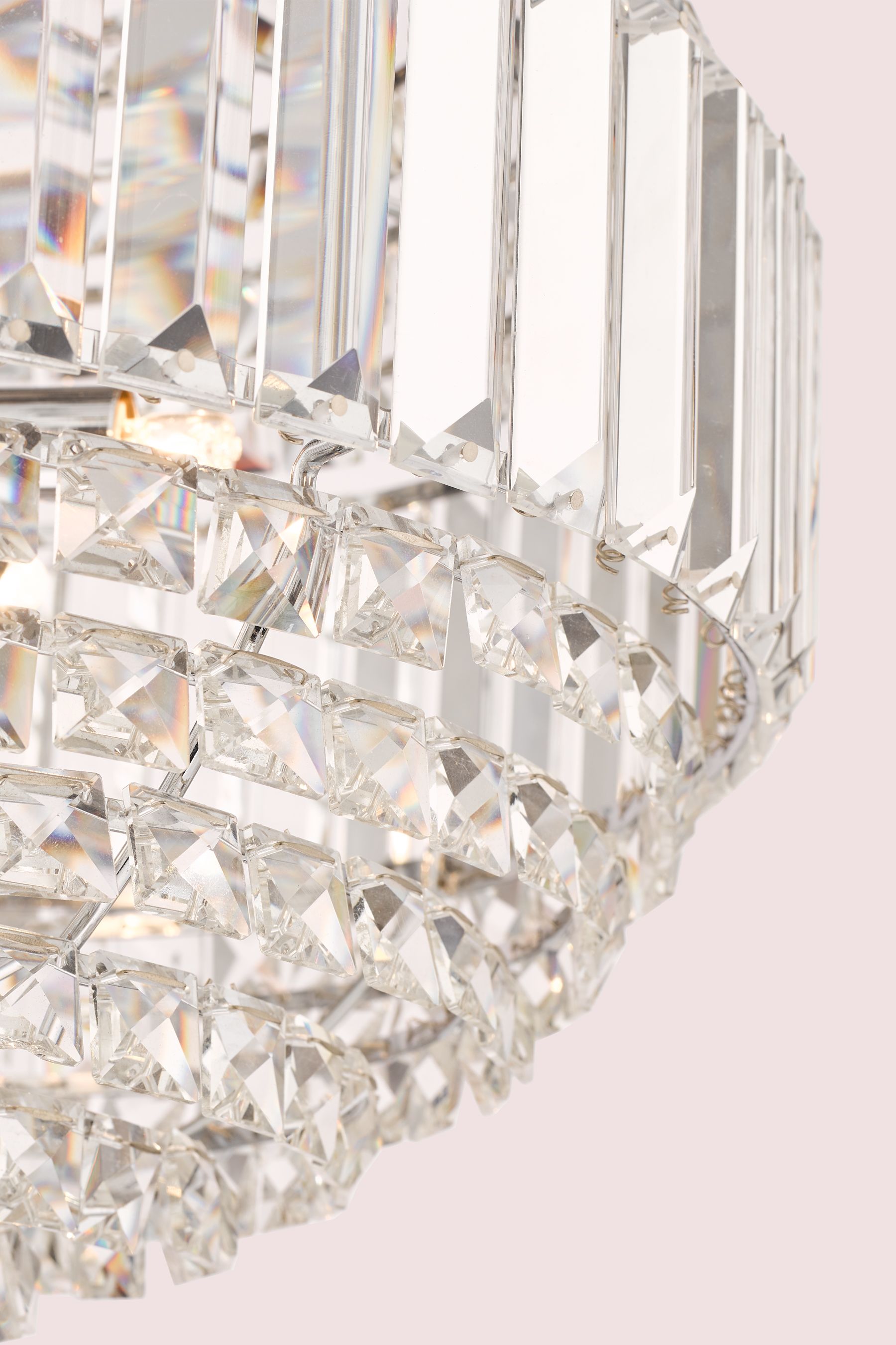 Buy Laura Ashley Chrome Vienna 5 Light Chandelier Ceiling Light from the Next UK online shop