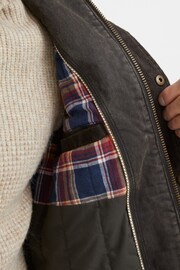 FatFace Brown Hooded Jacket - Image 5 of 6