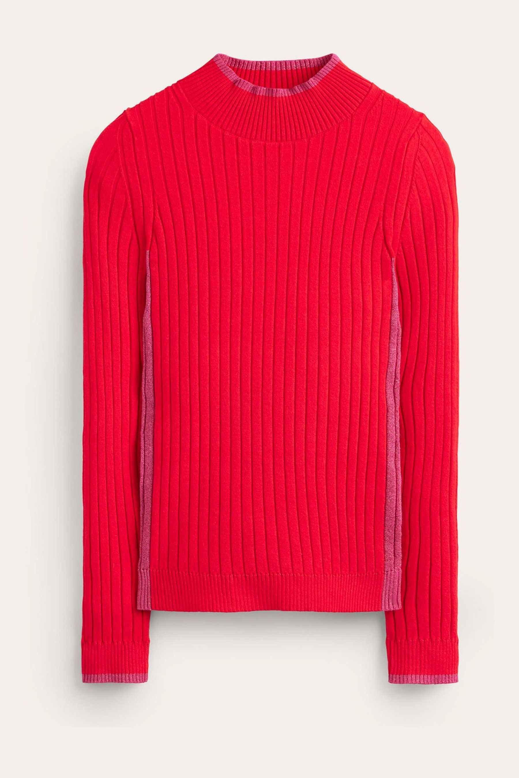 Red fitted jumper store