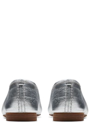 Clarks Silver Standard Fit (F) Leather Fawna Lily Shoes - Image 6 of 8