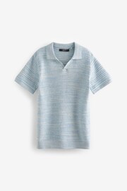 Blue Polo Short Sleeve Trophy Neck Jumper (3-16yrs) - Image 2 of 4