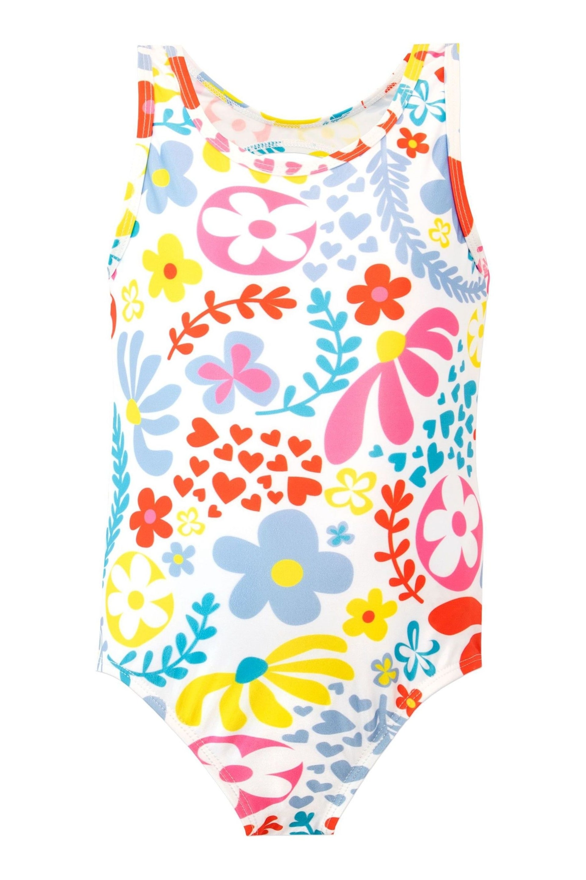 Harry Bear Grey Pattern Flower Swimsuit - Image 3 of 5