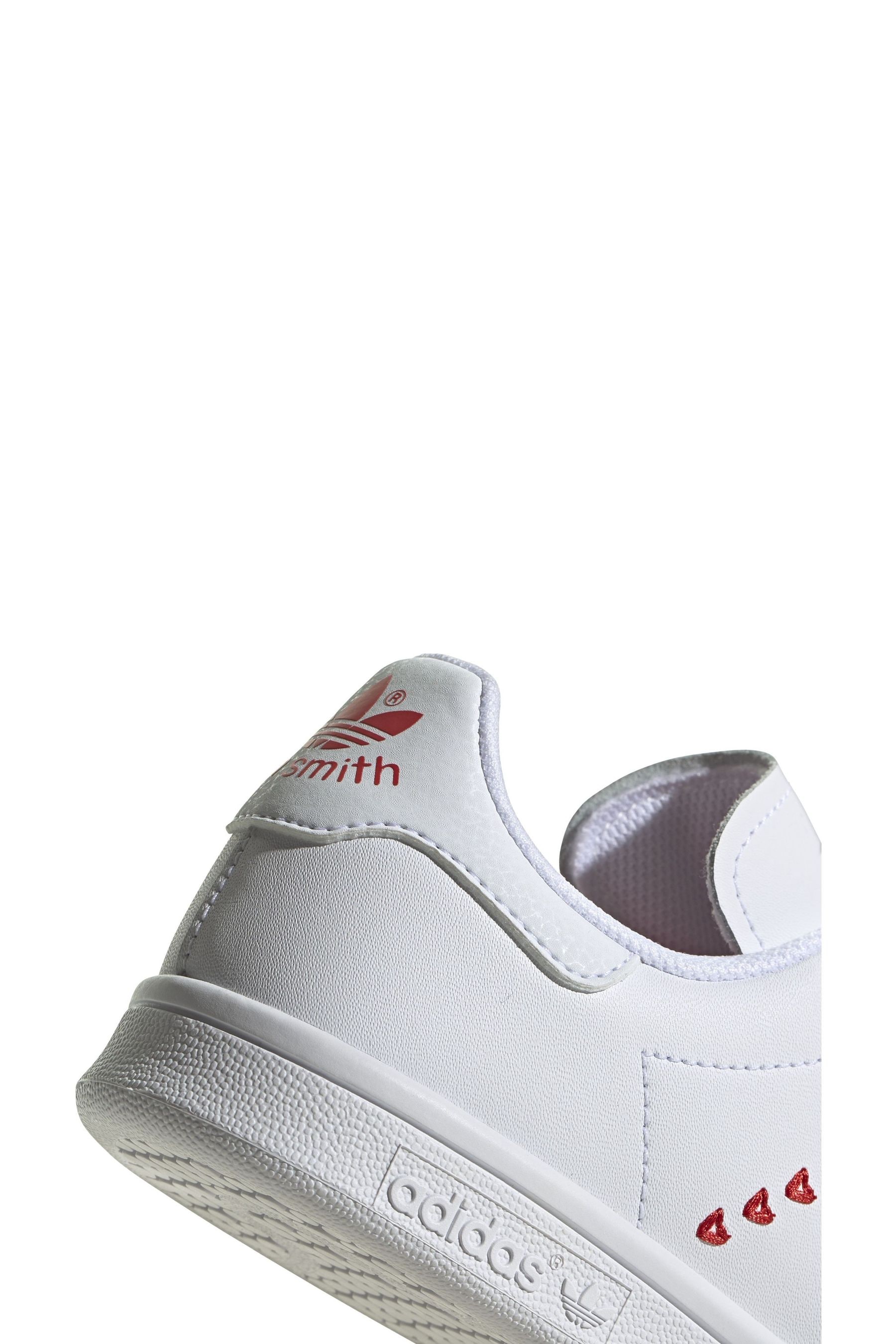 Stan smith best sale white heart