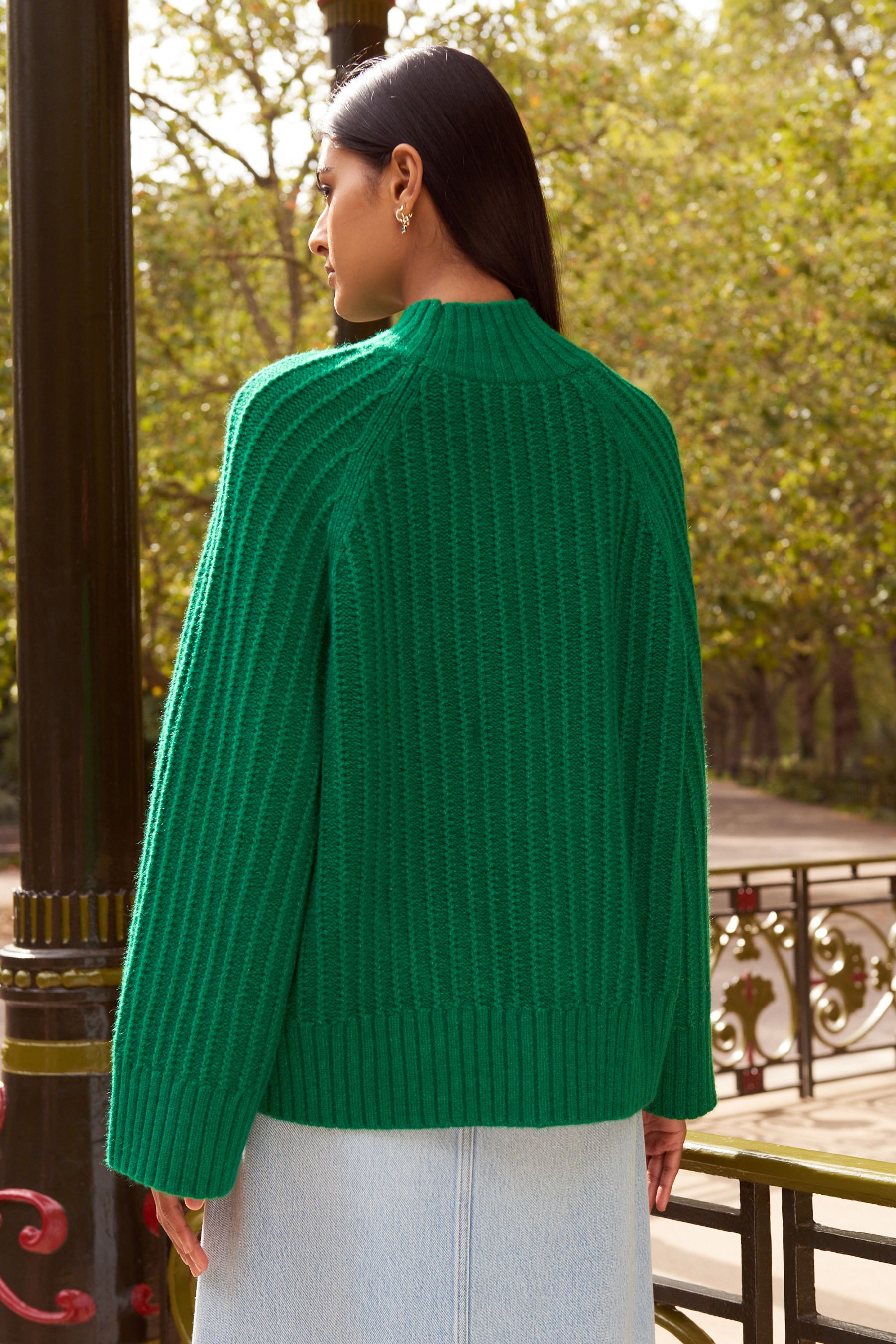 Bright green sweater clearance