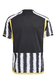 adidas White Juventus Home Shirt 2023-24 Kids - Image 3 of 3