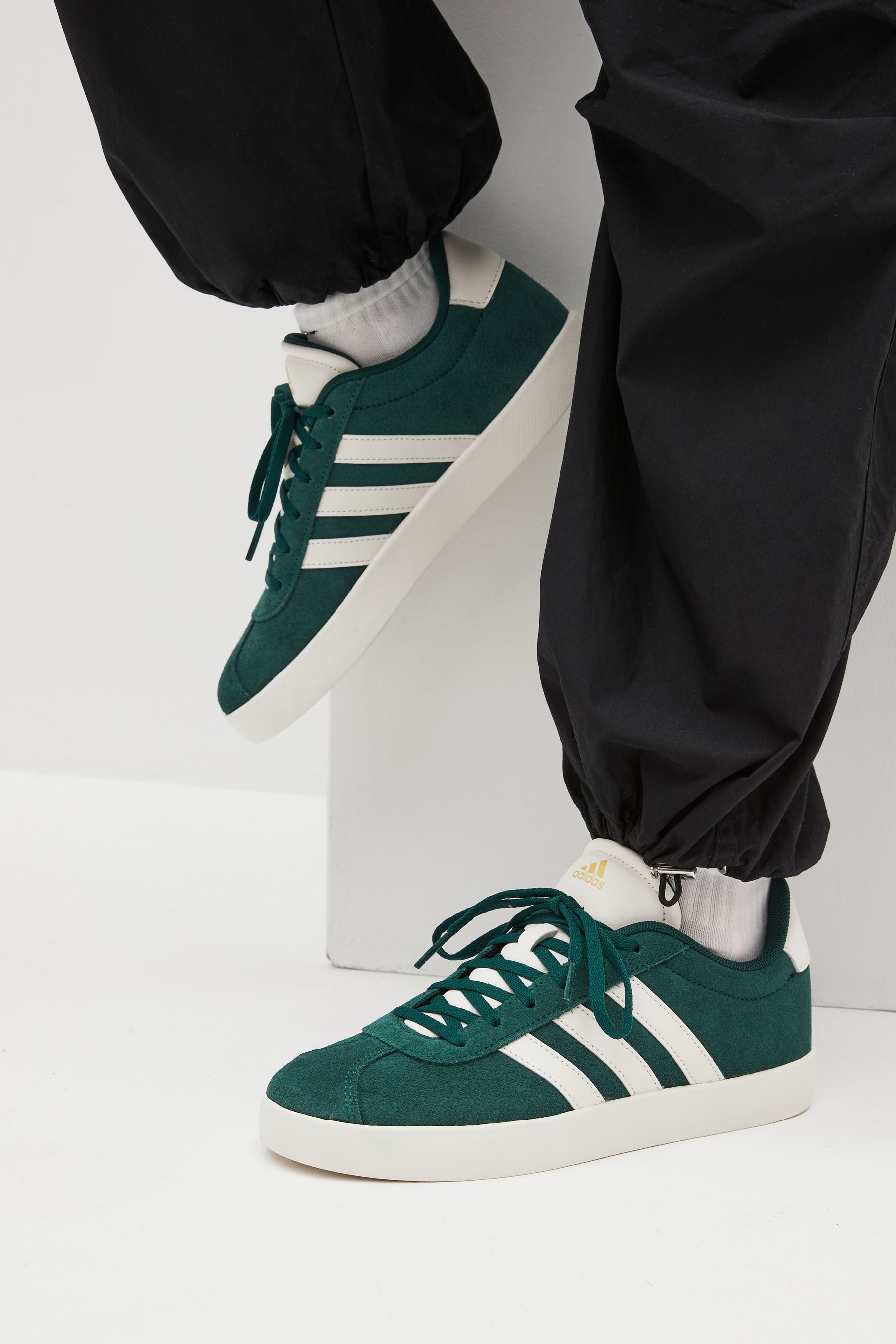 Adidas green suede sneakers shop