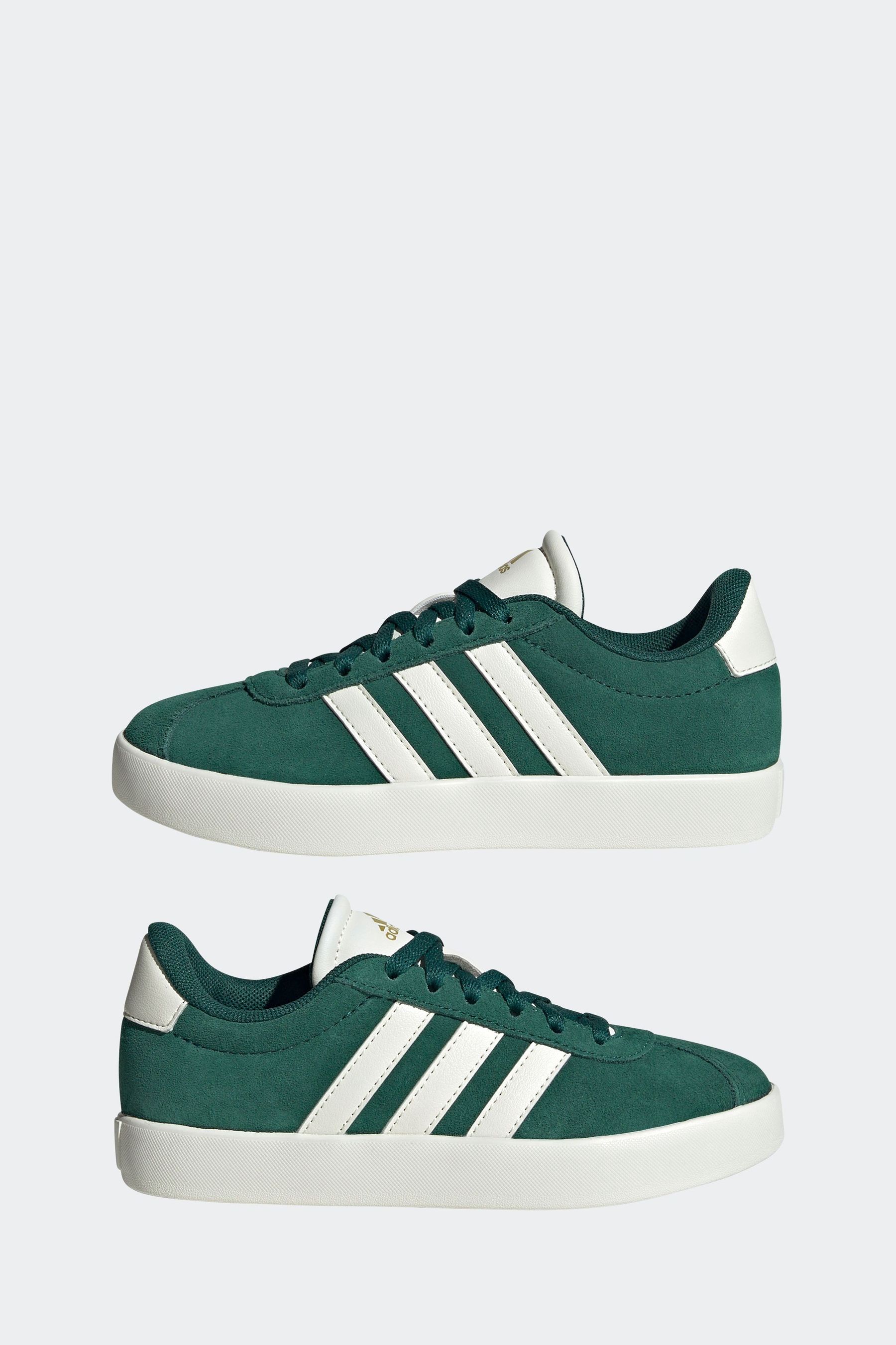 Buy adidas Green White Junior Sportswear VL Court Trainers from Next Ukraine