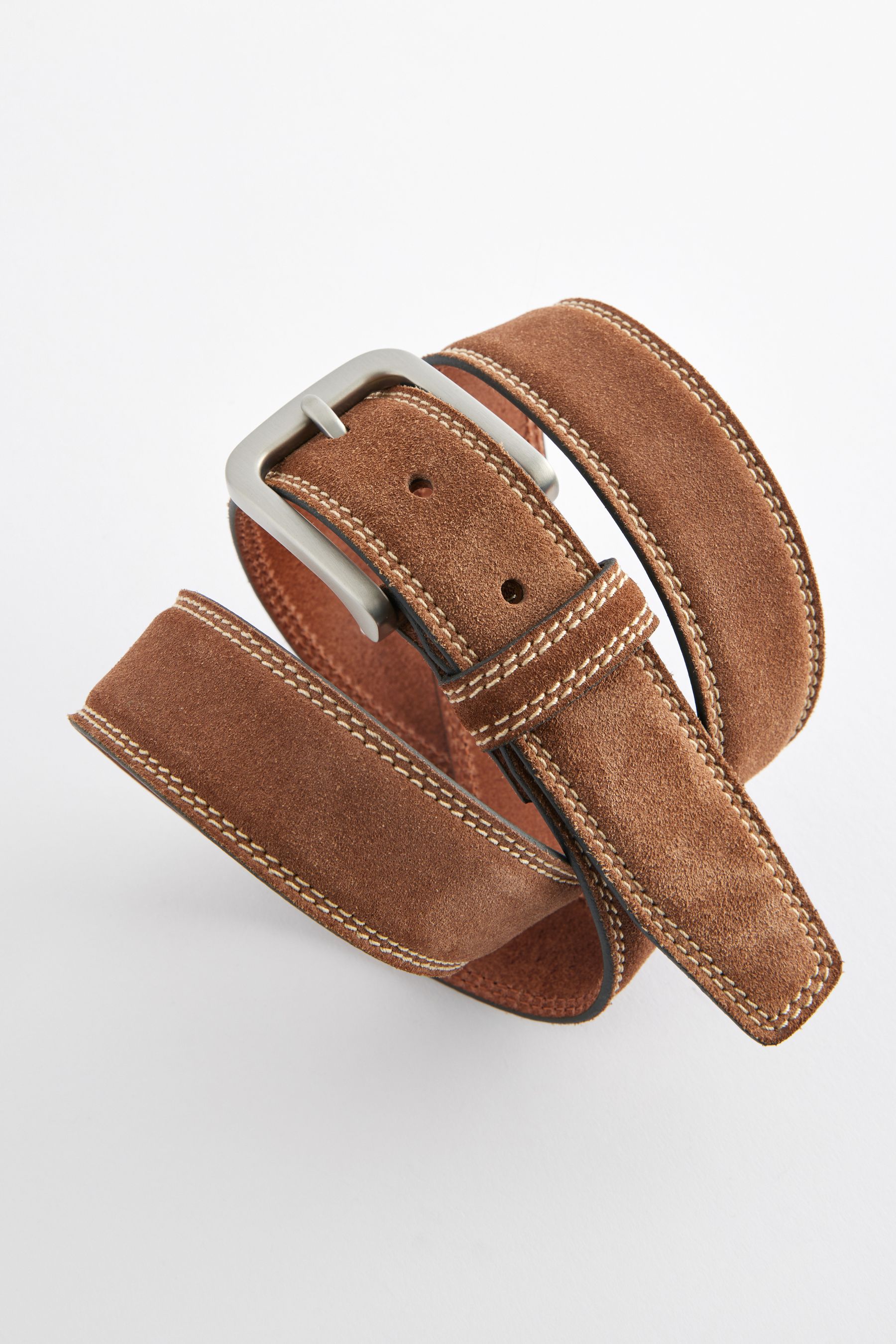 Tan suede belt online