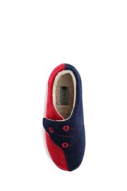 Pavers Red Ladies Touch Fasten Full Slippers With Permalose Sole - Image 4 of 5