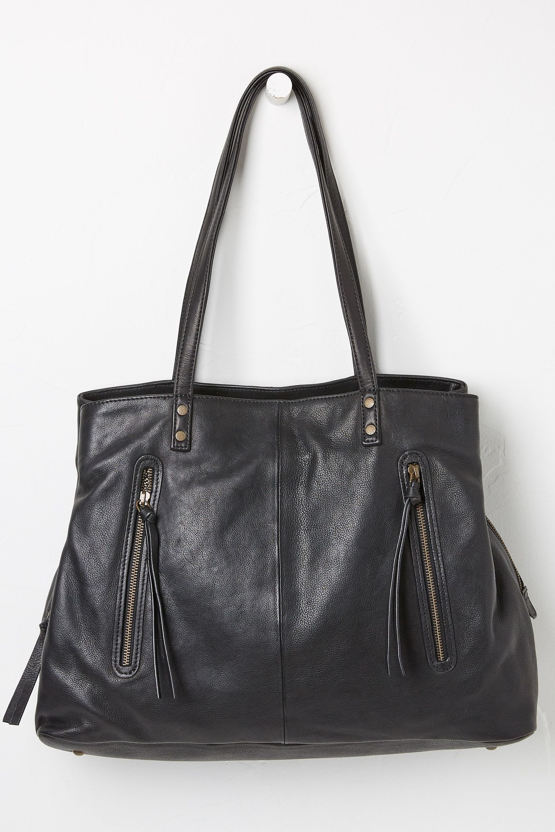 Fat face large outlet leather tote bag