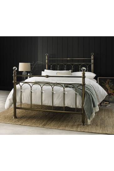 Bentley Designs Gold Krystal Bed