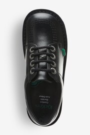 Kickers Black Junior Lo Leather Shoes - Image 8 of 8