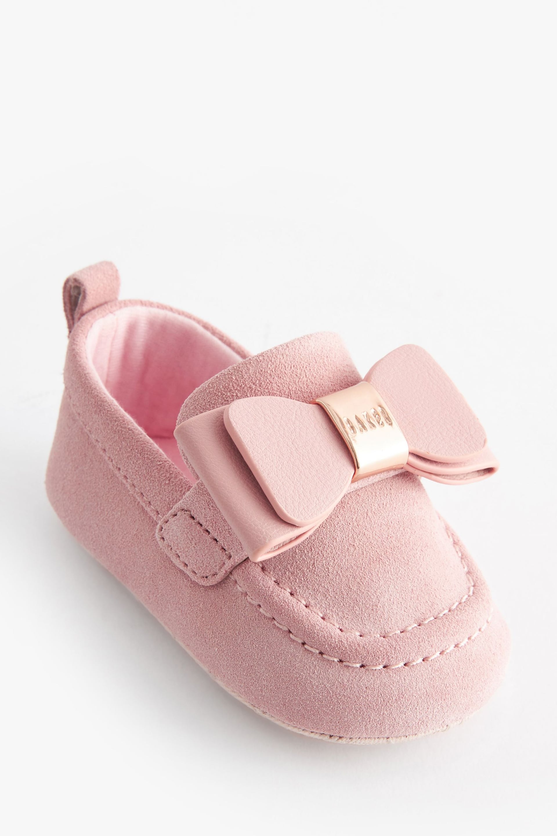 Baker by Ted Baker Baby Girls Loafers Padders with Bow - Image 1 of 6